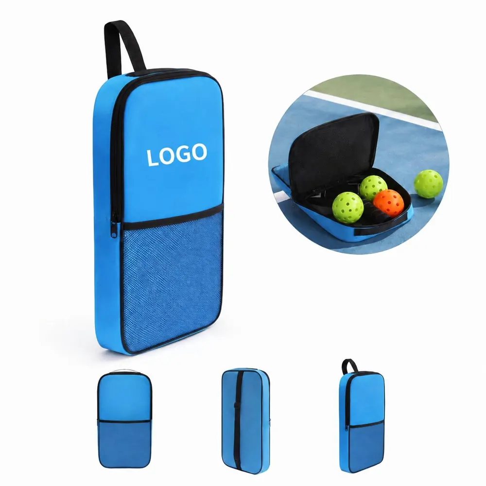 Neoprene Shock-Absorbing Pickleball Paddle Cover with Strap