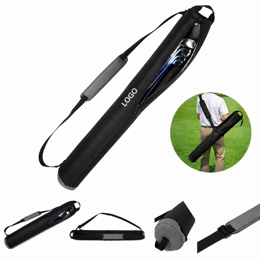 Oxford Cloth Golf Cooler Bag with Water-Resistant Strap
