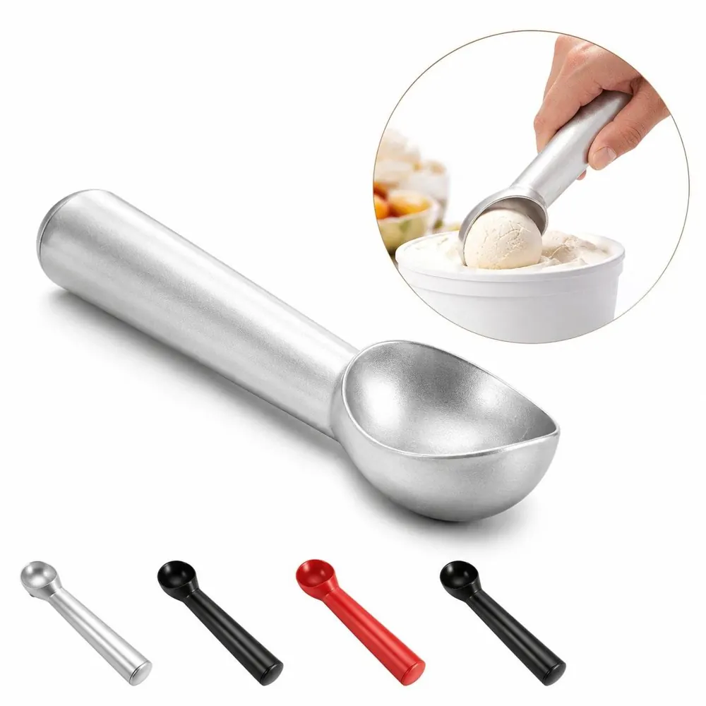 Self-Melting Ergonomic Ice Cream Scoop with Heat-Conductive 2