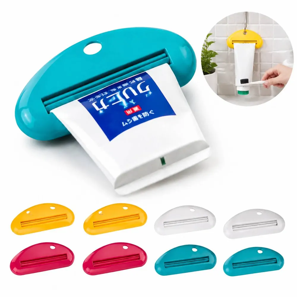 Toothpaste Tube Squeezer Roller Tool, Durable Plastic 2
