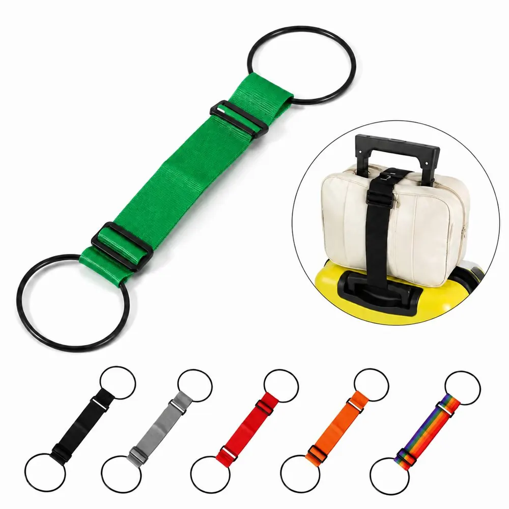 Adjustable Luggage Connector Strap for Suitcases 2