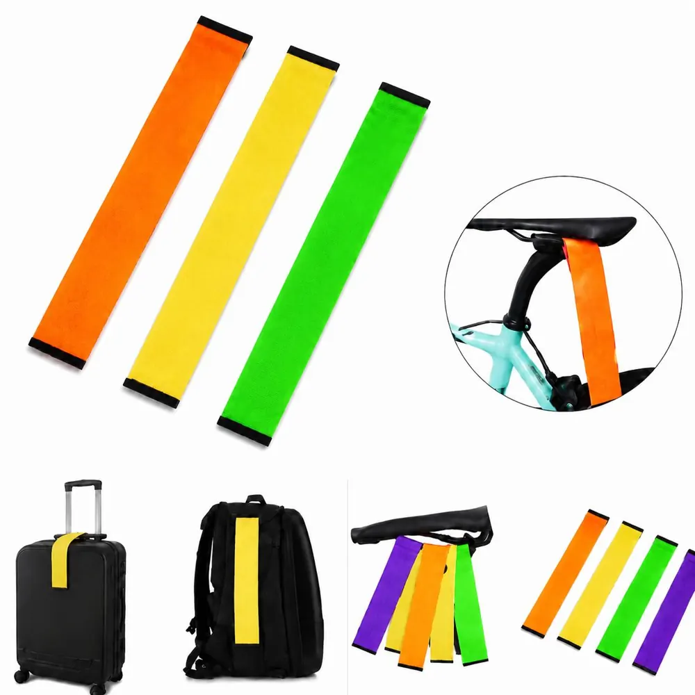 Bike Seat Ribbon Reflective Tail Decorative Durable Safety 2