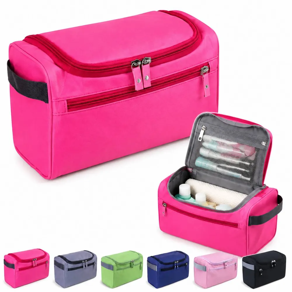 Travel Hanging Toiletry Bag with Hook, Waterproof Organizer 2