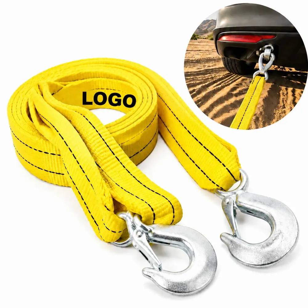 4m Heavy-Duty Trailer Recovery Rope, Thick Towing Rope