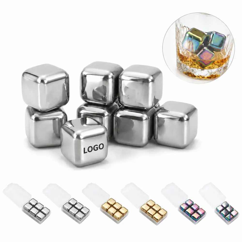6 Pack Clear Stackable Storage Cubes for Organizing Small