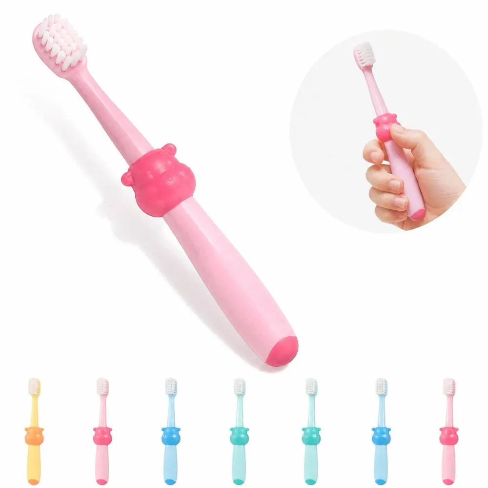 Kids Animal Toothbrush with Travel Case, Soft Bristles 2