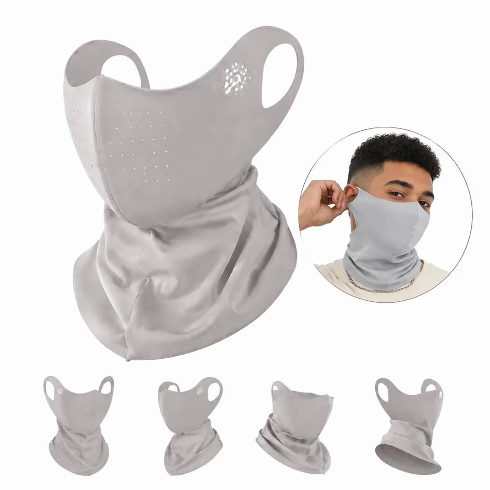 Seamless UV Neck Face Mask Sun Protection for Outdoor Sports 2