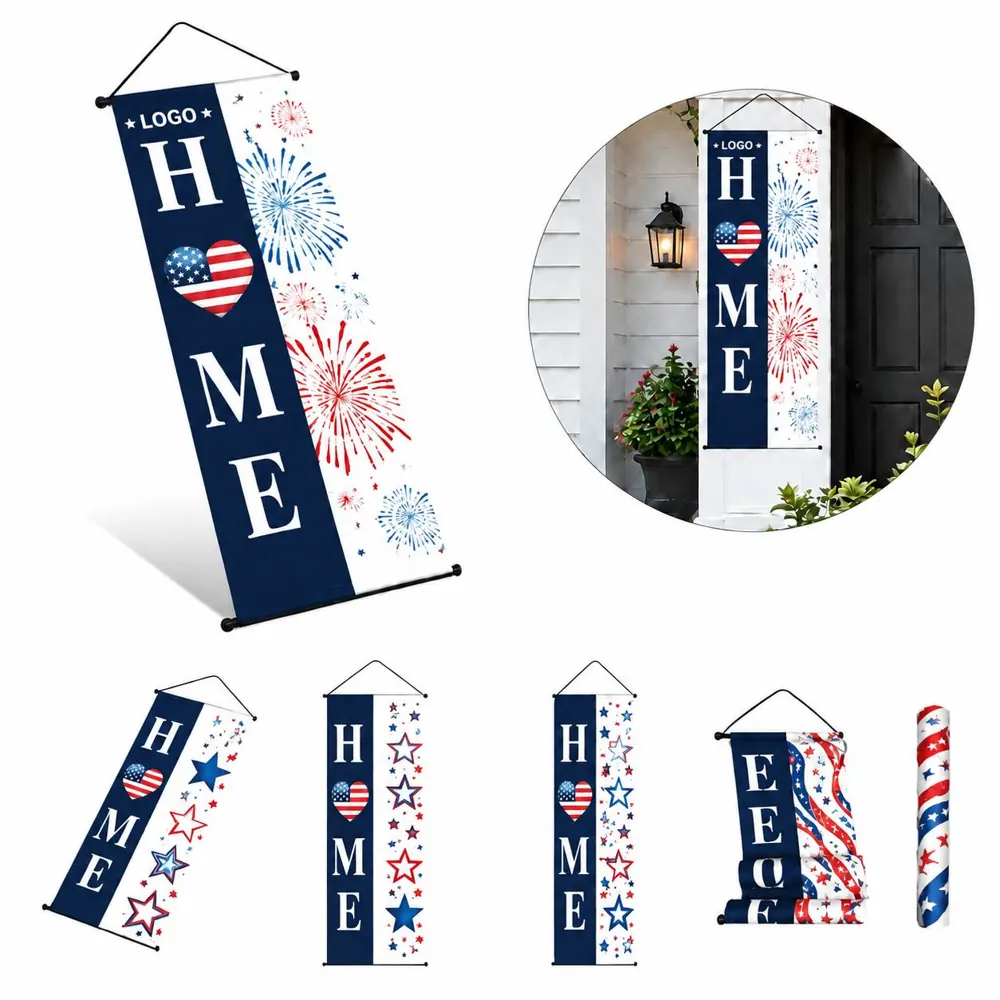 Personalized Waterproof Mother's Day Banner Couplet Set