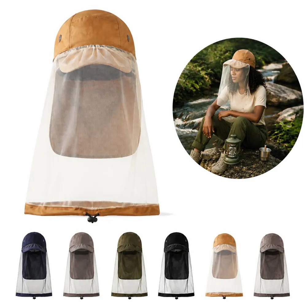 Waterproof Mesh Bucket Hat with Wide Brim for Sun Protection 2