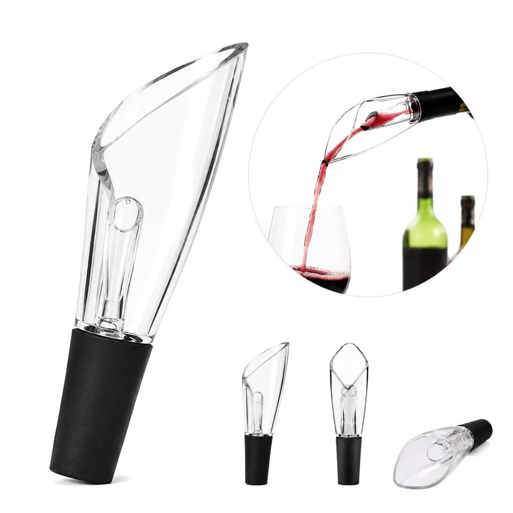 Flower-Shaped Wine Aerator Pourer with Drip-Free Design 2