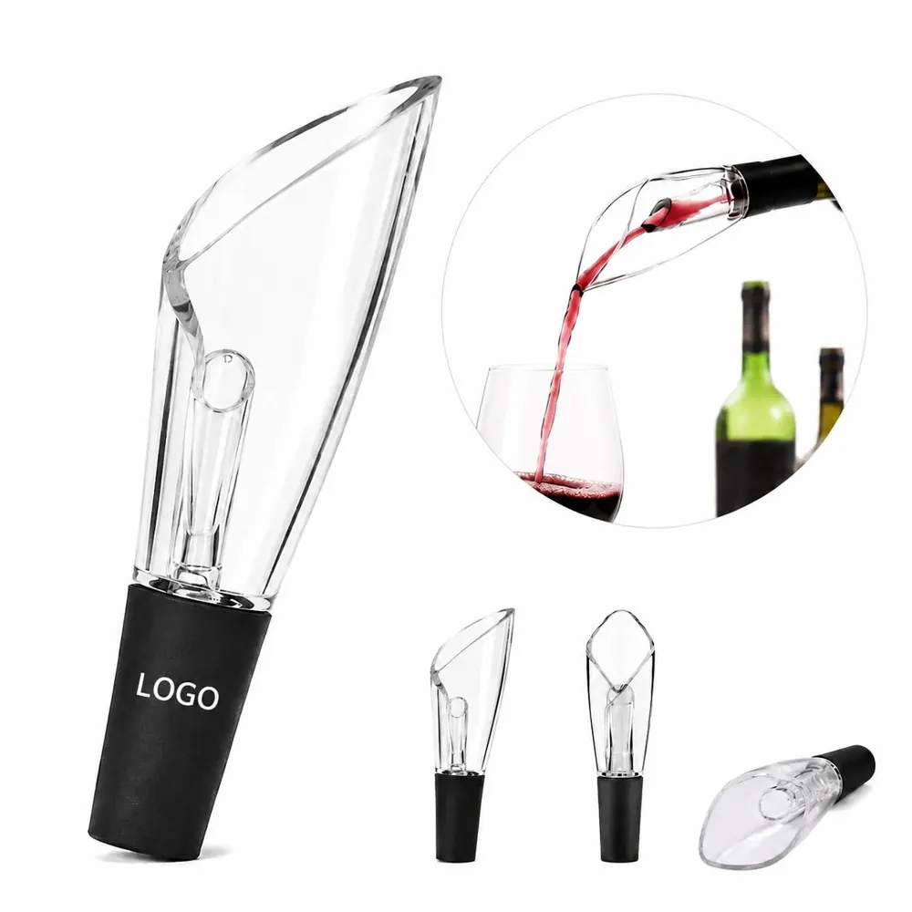 Flower-Shaped Wine Aerator Pourer with Drip-Free Design