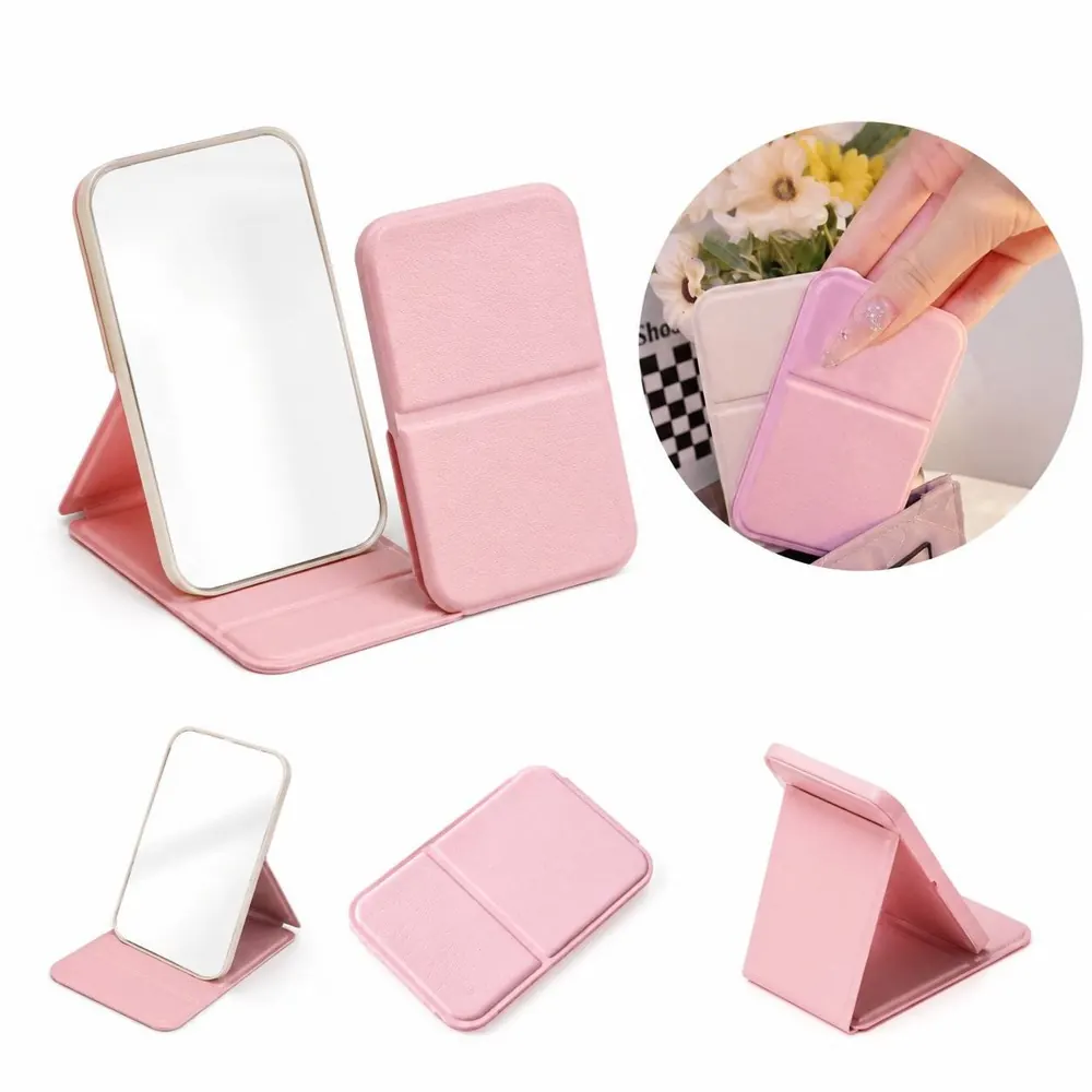 Mini Folding Makeup Mirror for On-the-Go Touch-Ups 2