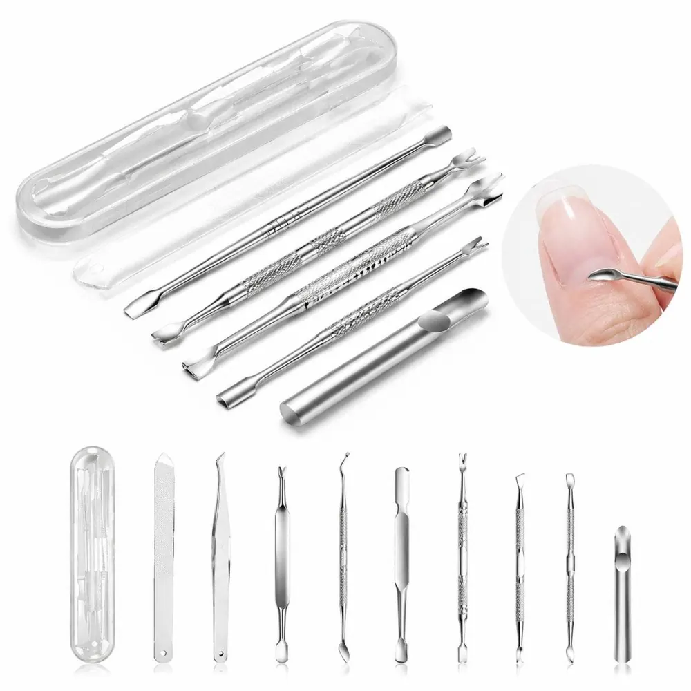 Polished Nail Kit - 15-Piece Manicure Set with Cuticle Tools 2