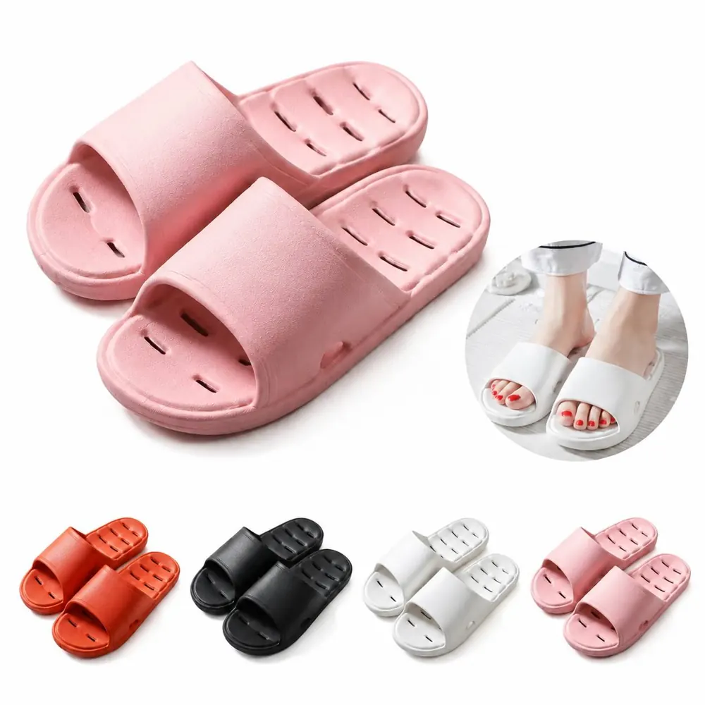 Quick-Dry Shower Sandals with Drainage Holes for Wet Areas 2