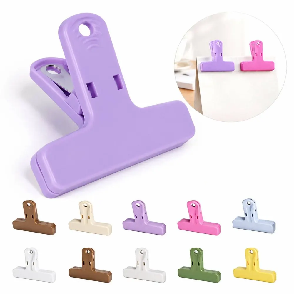 Colorful Plastic Magnetic Chip Clip for Notes and Photos 2