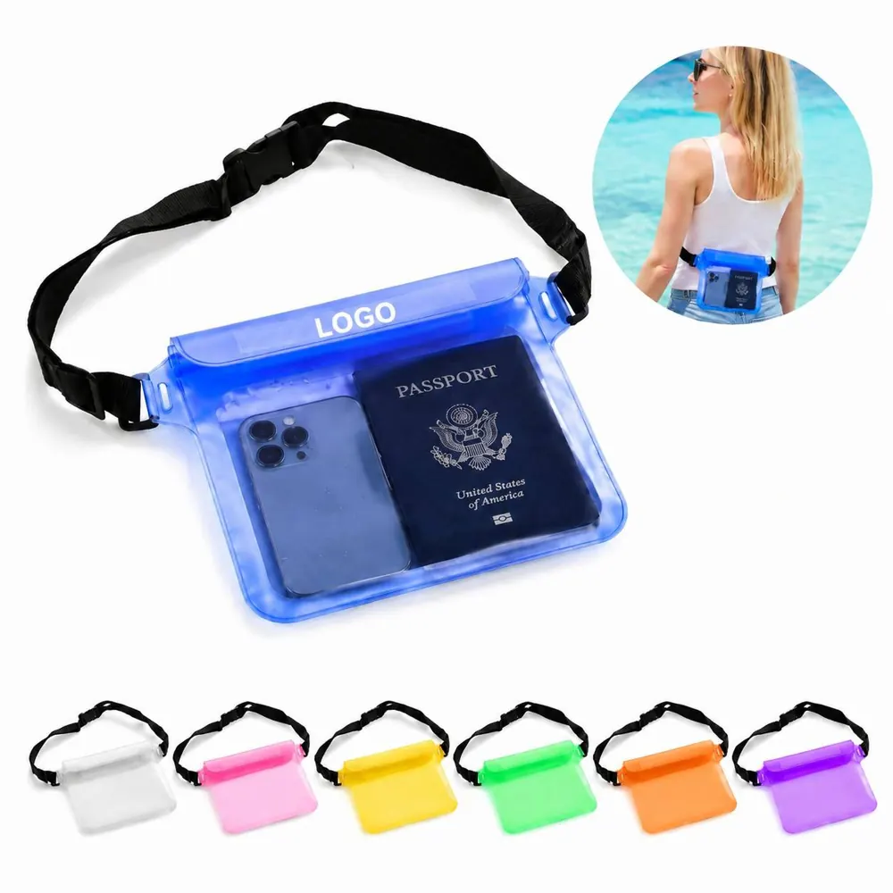 IP68 Waterproof Clear Fanny Pack for Outdoor Essentials