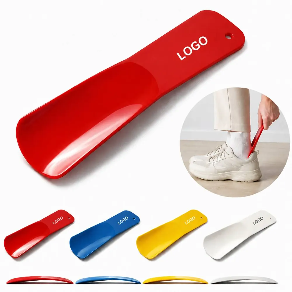 Long Curved PP Shoe Horn for Easy Dressing