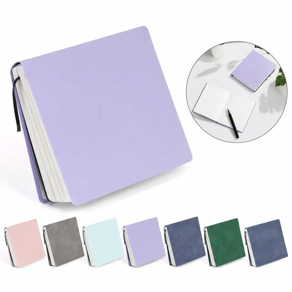 Mini PU Notebook with Pen, Portable Daily Planner 2