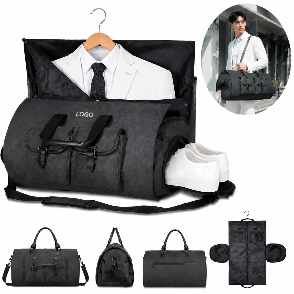 Foldable Water-Resistant Travel Garment Duffel Bag