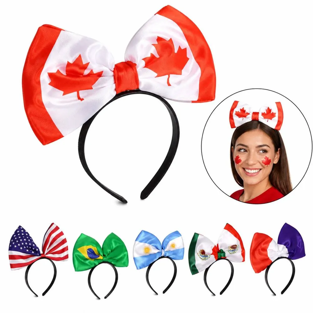 LED Flashing Bow Headband for Sports Fans and Parties 2