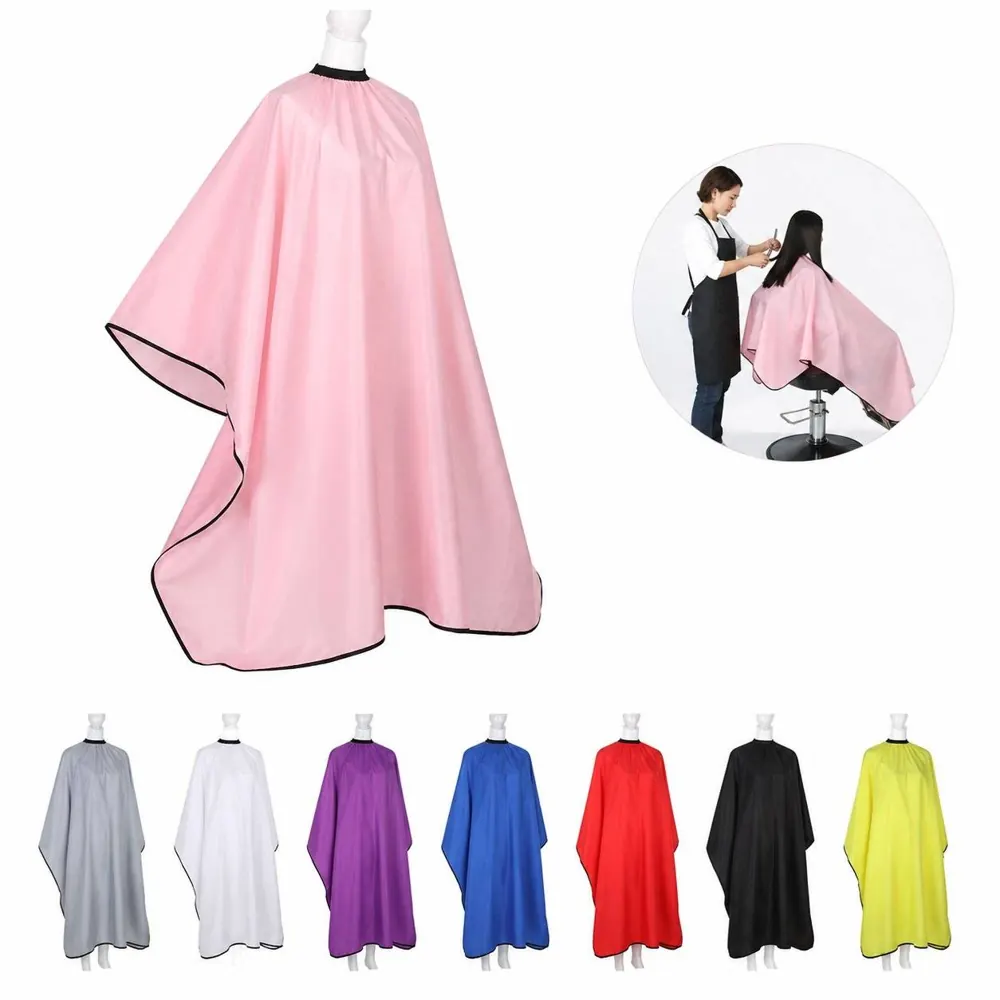 Waterproof Haircut Apron with Pockets for Salon & Home Use 2