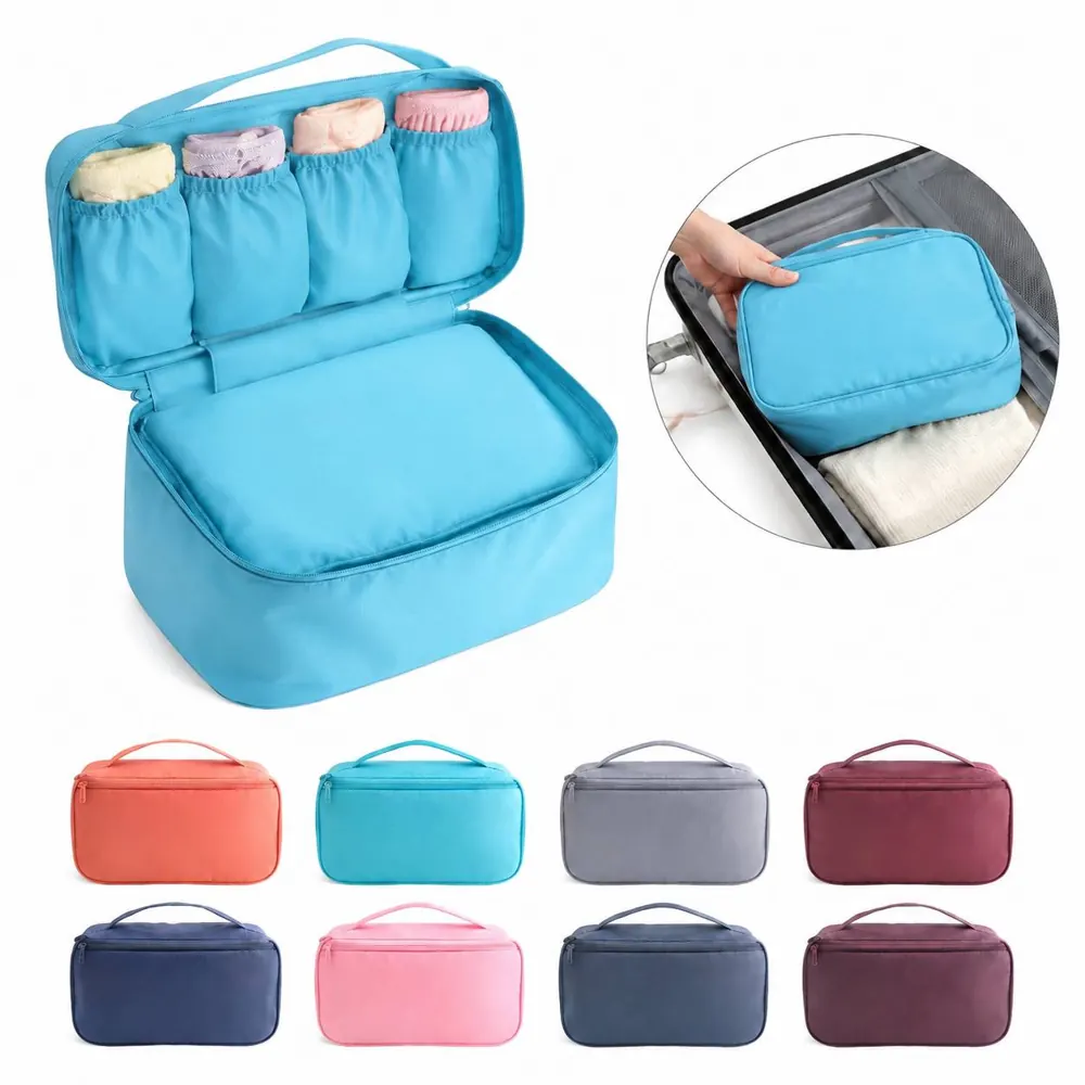 Oxford Fabric Underwear Organizer with Multi-Compartment 2