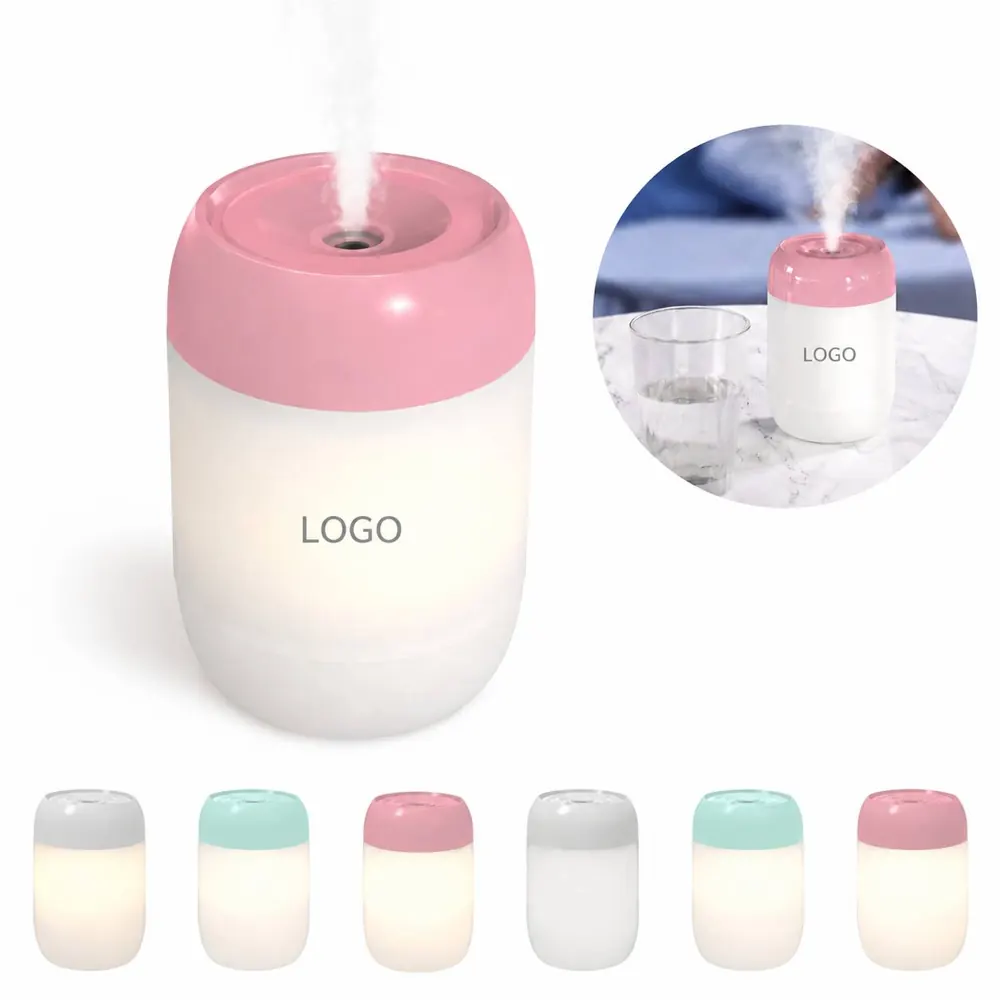 Mini Humidifier with Night Light, Auto Shut-Off for Bedroom