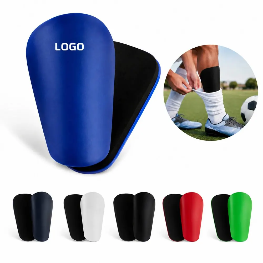 Reinforced PP Mini Shin Guards for Soccer, Lightweight