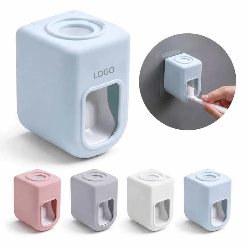 Wall-Mounted Motion Sensor Toothpaste Dispenser for Bathroom