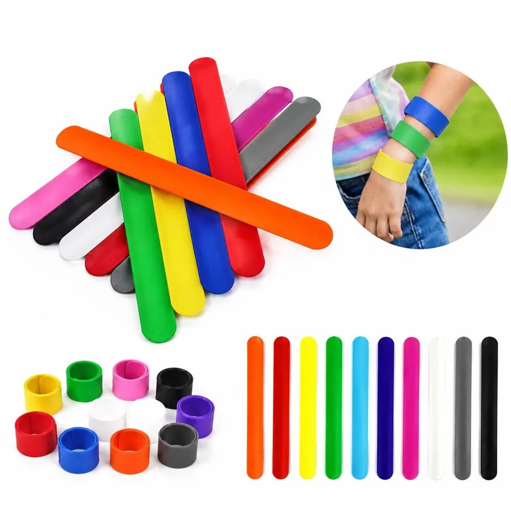 Waterproof Silicone Slap Bracelet for Kids and Adults 2