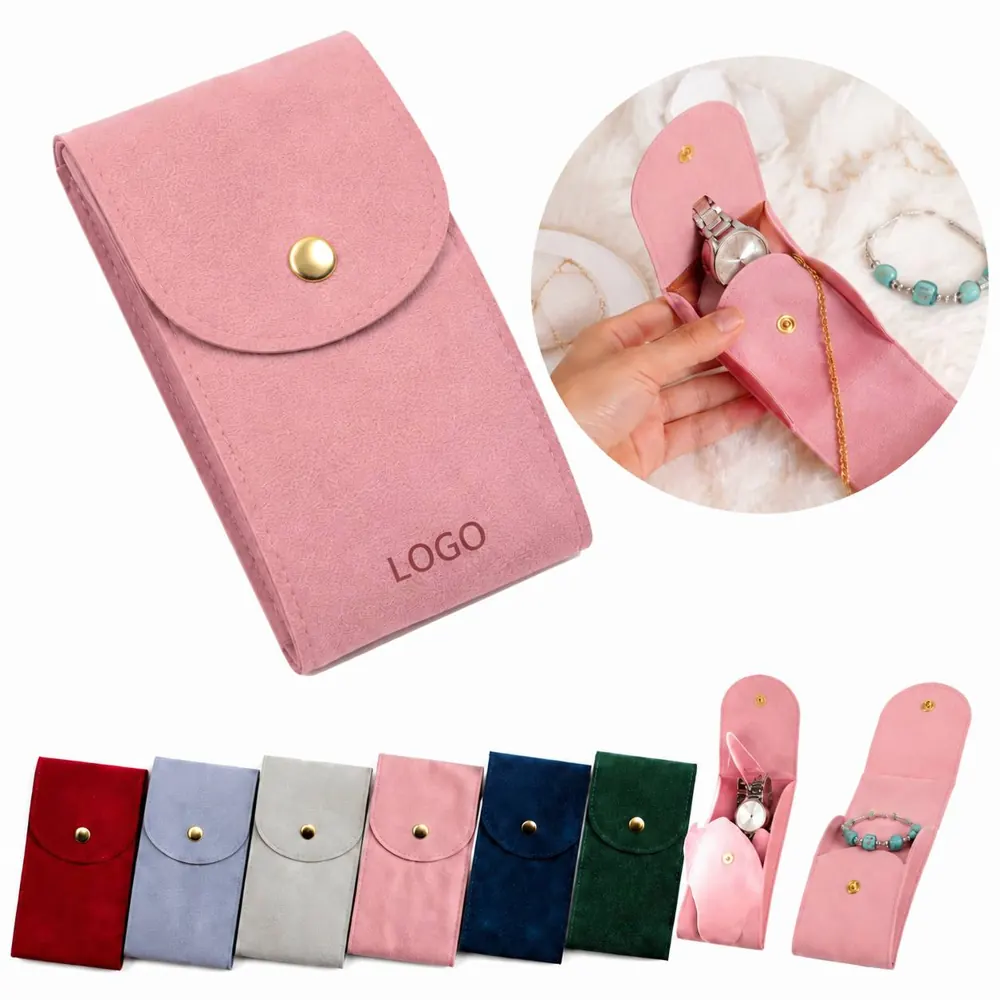 Portable Watch Travel Case with Soft Lining for Secure
