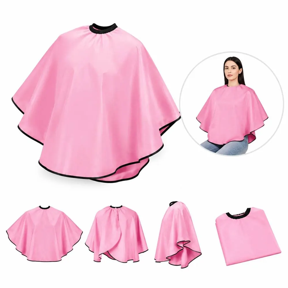 Professional Water-Resistant Nylon Hair Stylist Apron 2