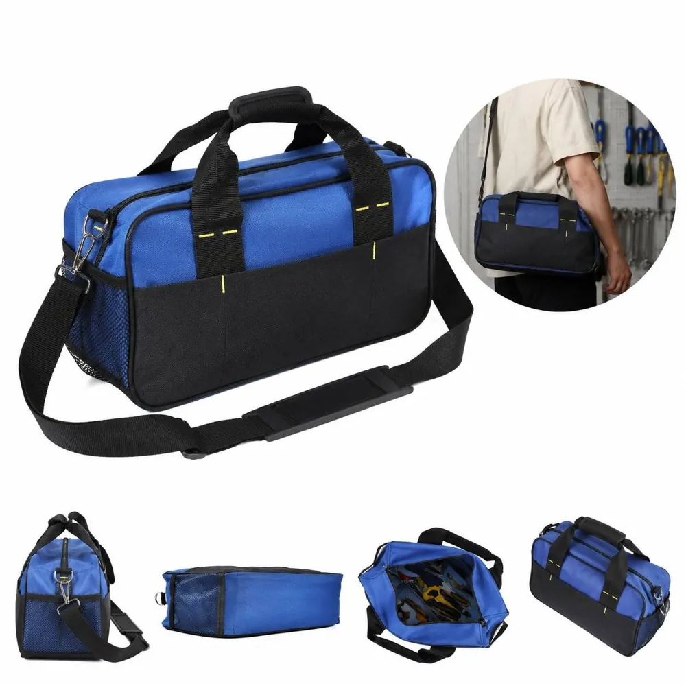 Waterproof Electrician Tool Bag with Multiple Compartments 2