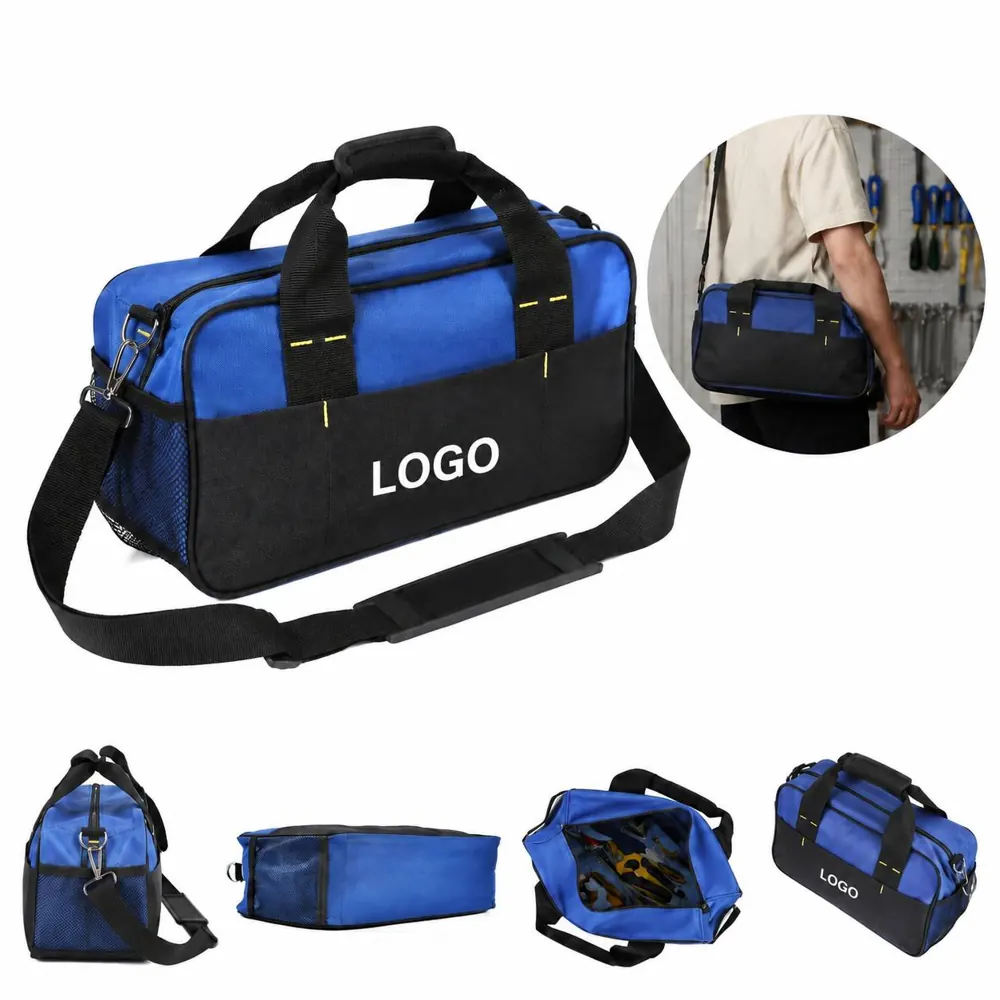 Waterproof Electrician Tool Bag with Multiple Compartments