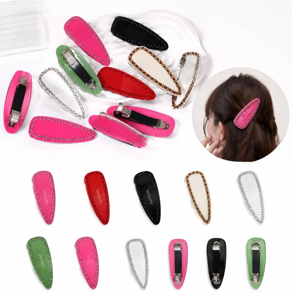 Sparkling Rhinestone Hair Clip for Elegant Styling 2