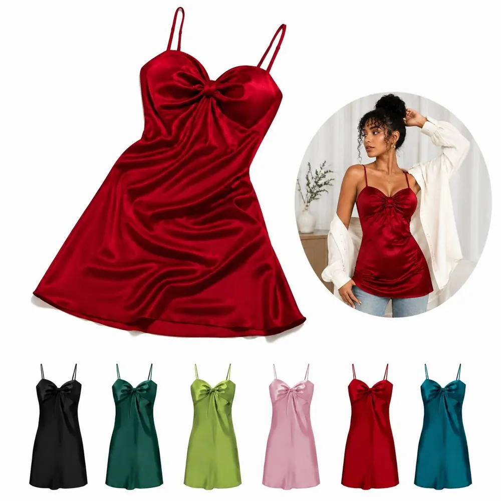 Women's Ice Silk Sleepwear Bra with Built-in Support 2