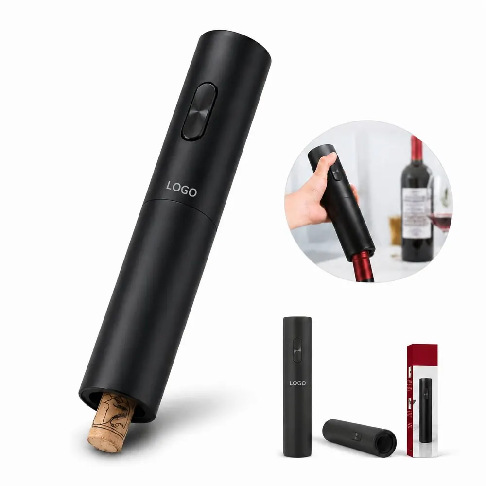 Electric Wine Opener with Rechargeable Battery & Foil Cutter