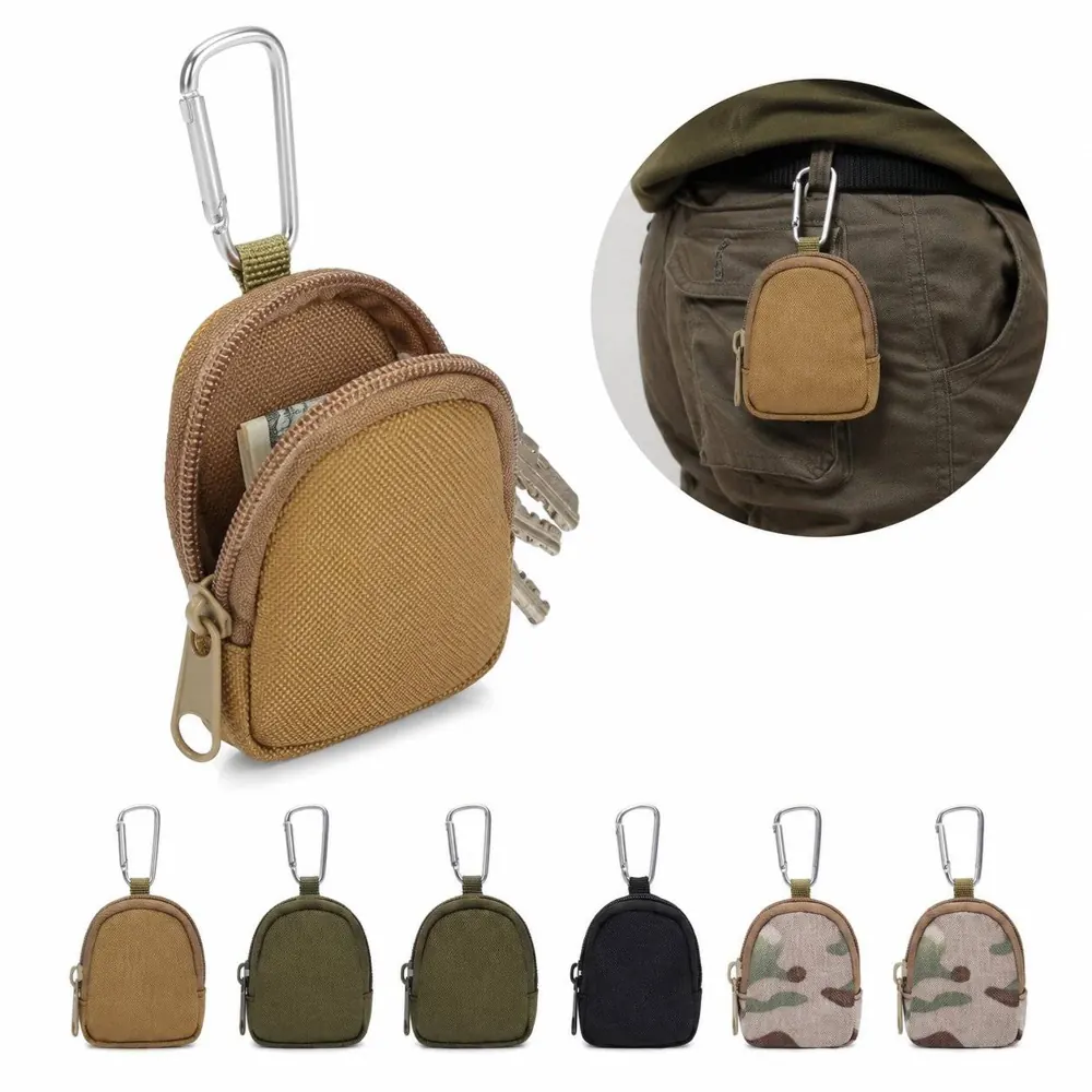Tactical Mini Coin Purse with Multiple Compartments 2