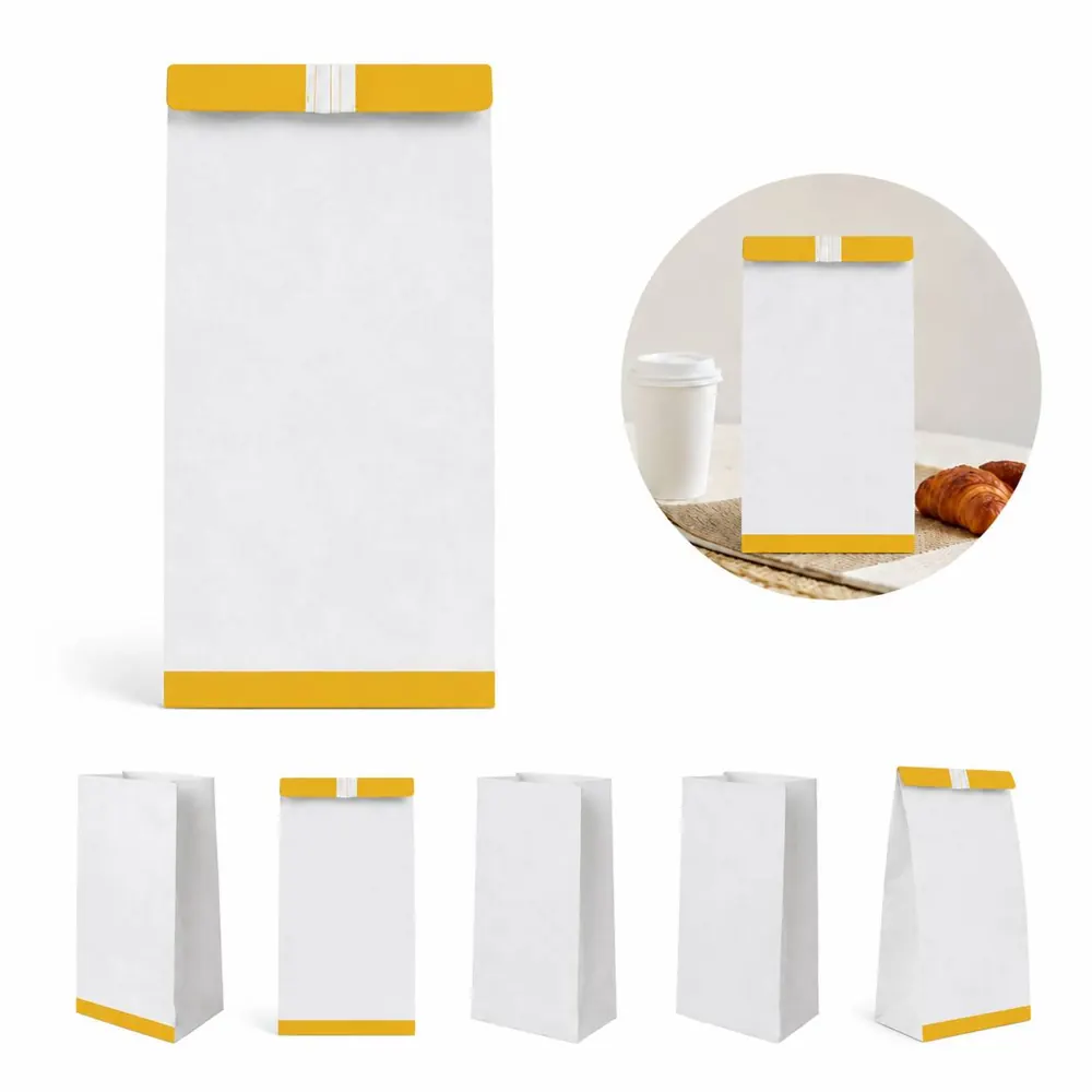Disposable Vomit Bag with Closure Strip for Travel 2