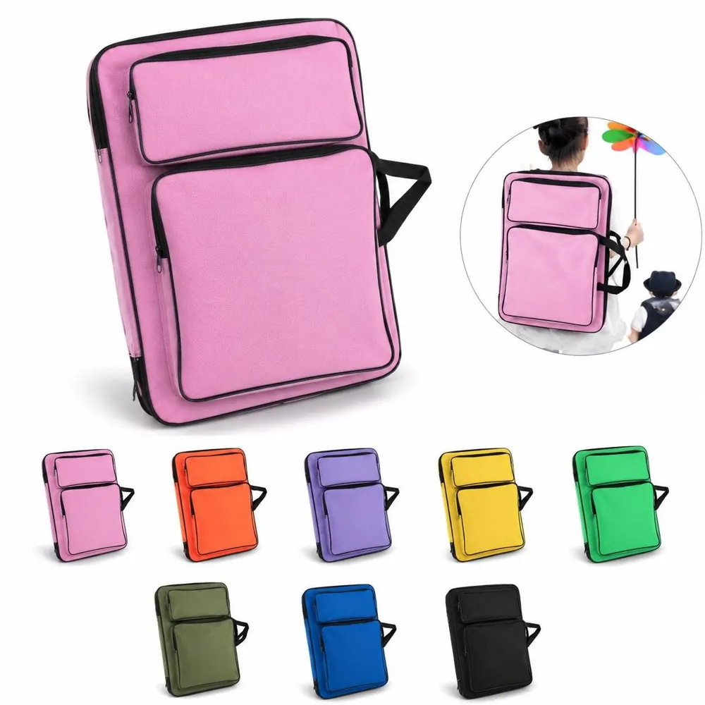Waterproof Art Backpack Tote with Padded Organizer 2