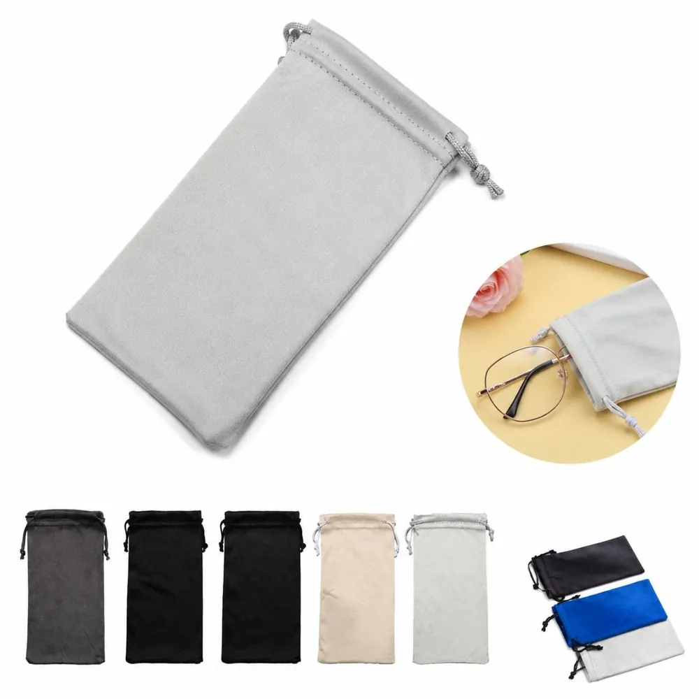 Ultra-Soft Microfiber Eyeglass Pouch with Scratch-Proof 2