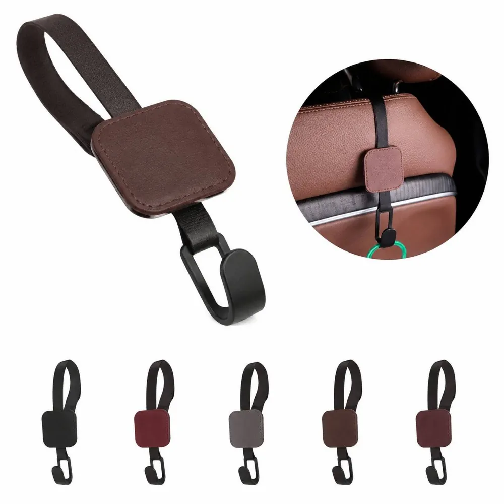 Car Seat Back Hook for Headrest, Heavy Duty Hidden Organizer 2