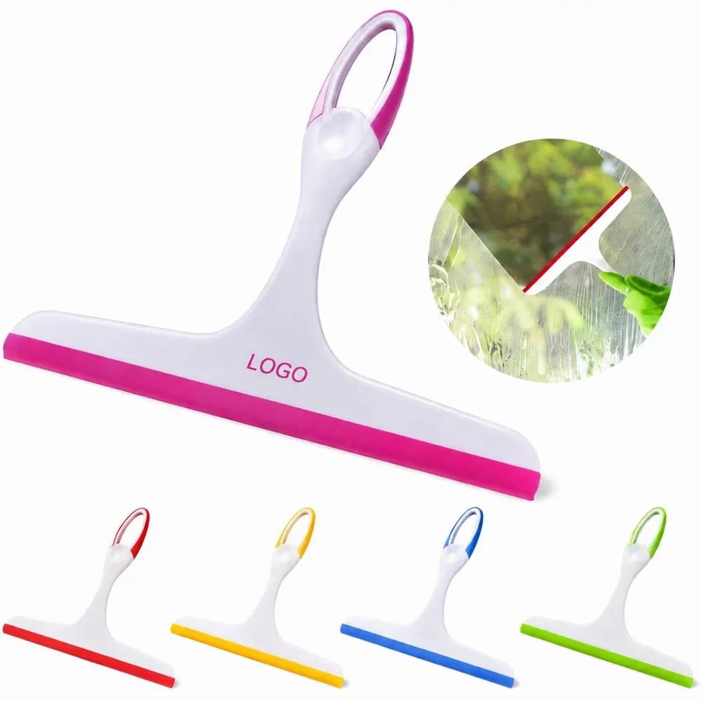 Streak-Free Window Squeegee with Ergonomic Handle for Glass