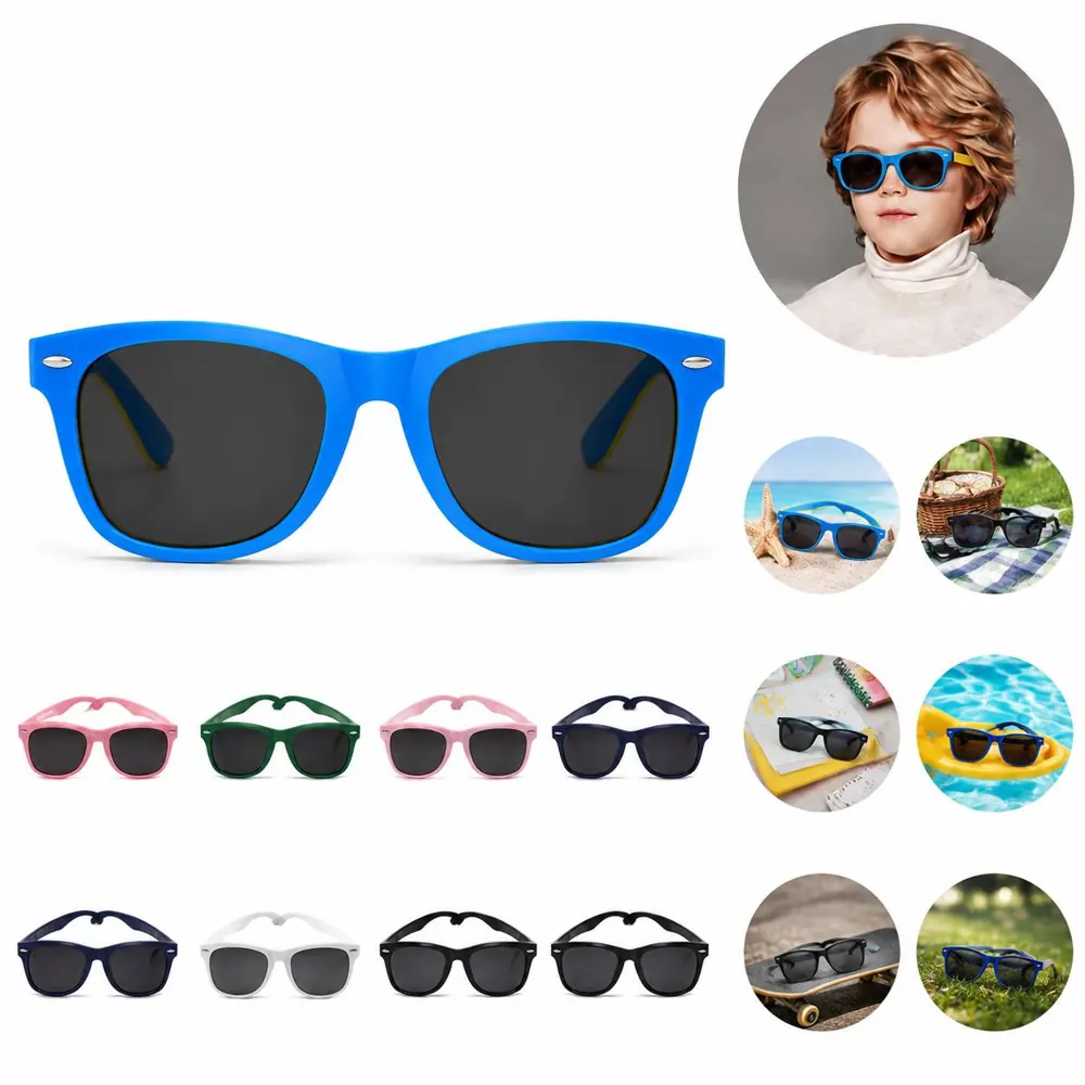 Flexible Kids Polarized Sunglasses for Active Outdoor Play 2