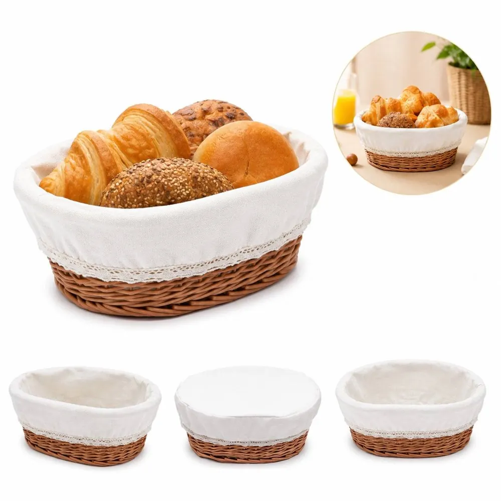 Handcrafted Rattan Picnic Basket with Removable Lining 2