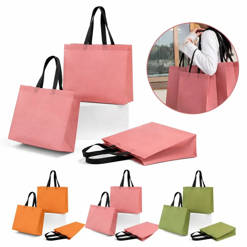 Foldable Waterproof Non-Woven Tote Bag for Shopping 2
