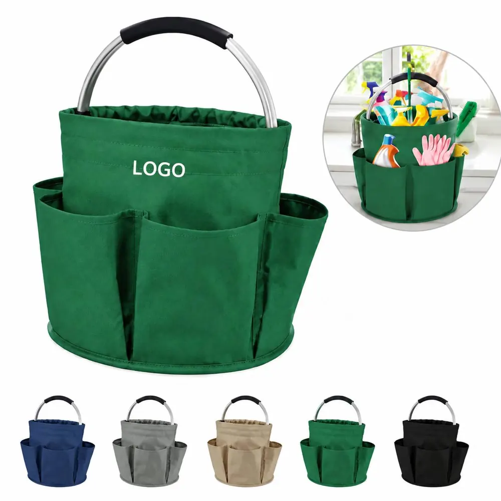 Collapsible Oxford Picnic Basket with Handles for Outdoor