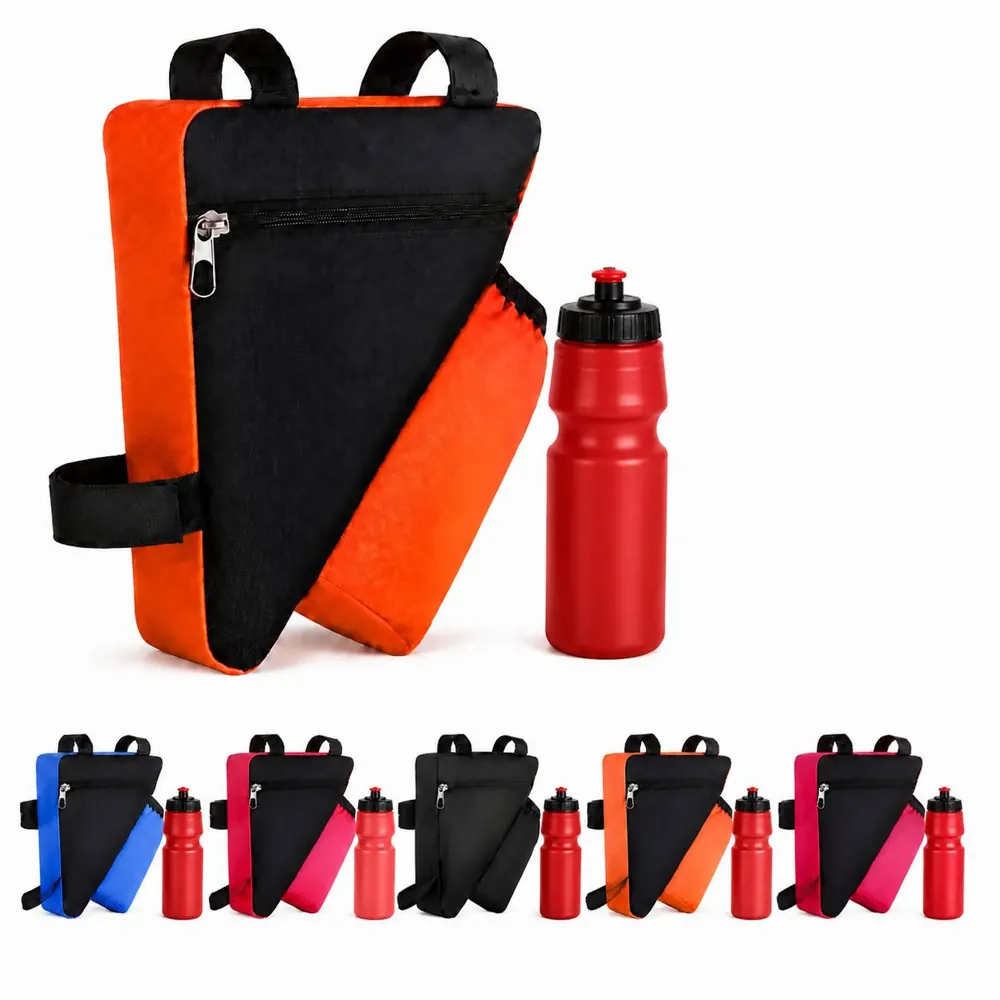 Waterproof Triangle Bike Bag with Bottle Holder 2
