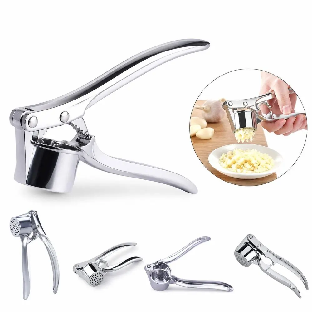 Ergonomic Garlic Press Professional Mincing Crushing Tool 2