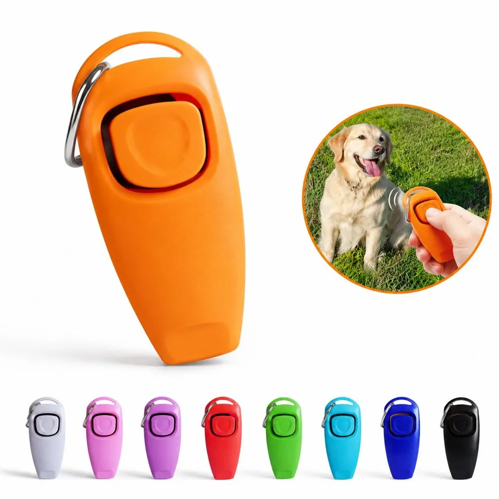 ABS Pet Training Clicker with Whistle, 2-Inch Compact Tool 2